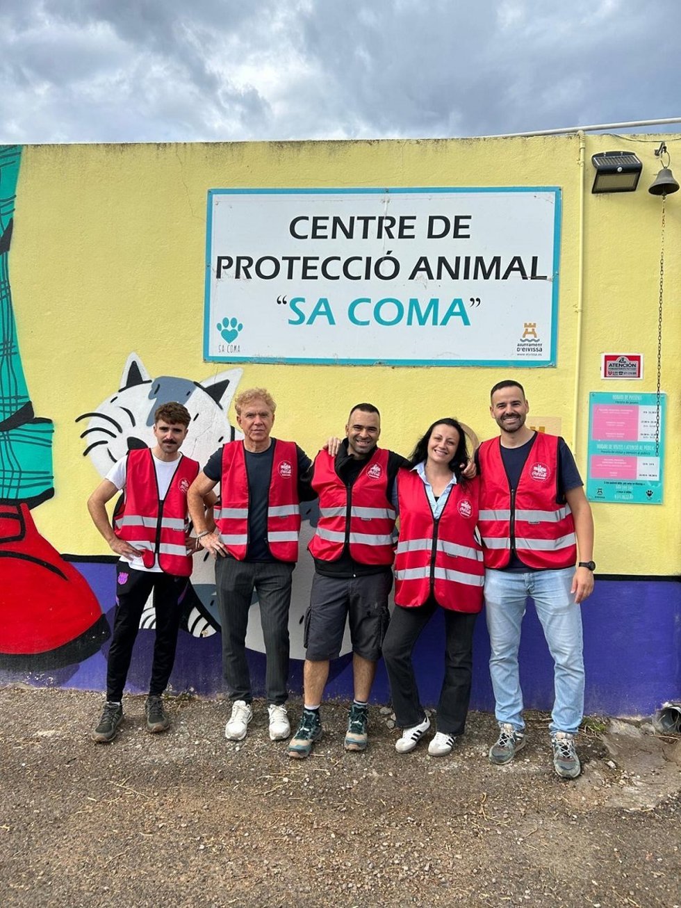 Semana del voluntariado de CocaCola en Ibiza