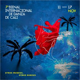 Cartel de la 7 Bienal Internacional de Danza de Cali