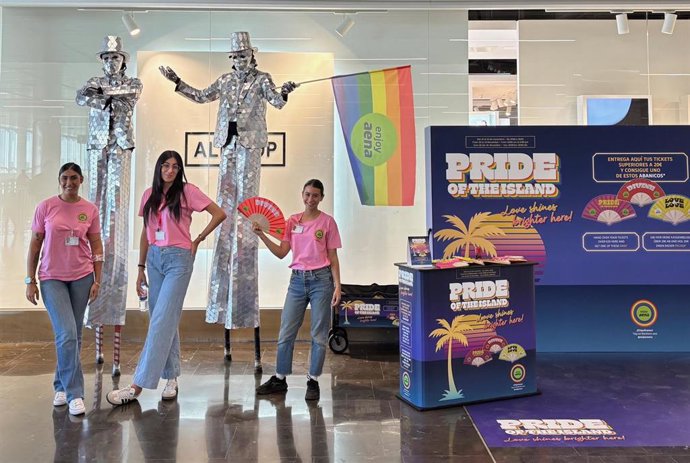 Winter Pride en el aeropuerto de Gran Canaria