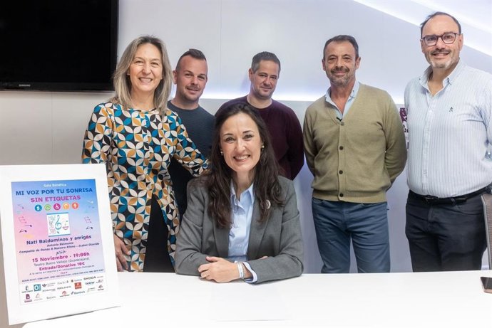 Presentación de la gala 'Mi Voz por tu Sonrisa'.