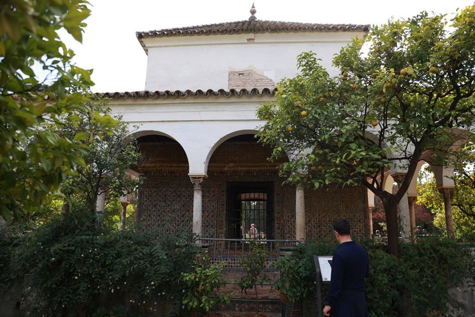 Archivo - El Cenador de Carlos V del Real Alcázar, en una foto de archivo.