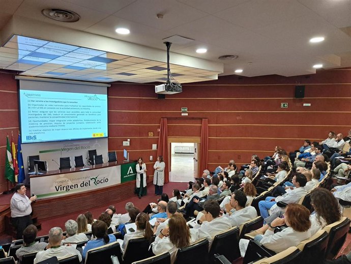 Reunión de los profesionales del grupo de Investigación