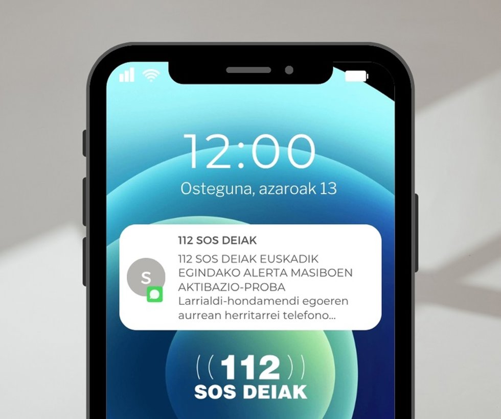 Esta simulación llegará directamente a todos los terminales que se encuentren conectados a las antenas de la zona de aviso