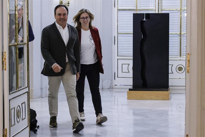 El síndic del PP en Les Corts, Juanfran Pérez Llorca, en la Junta de Síndics este lunes