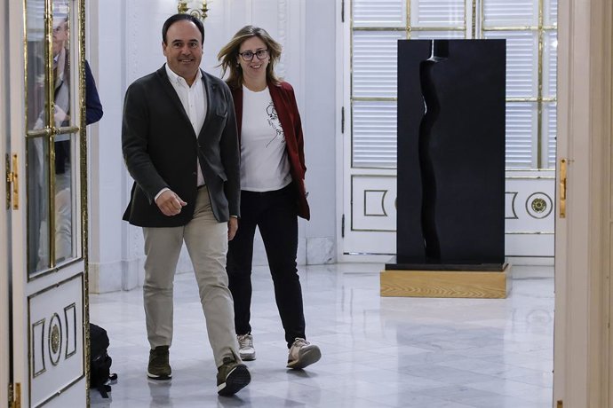 El síndic del PP en Les Corts, Juanfran Pérez Llorca, en la Junta de Síndics aquest dilluns