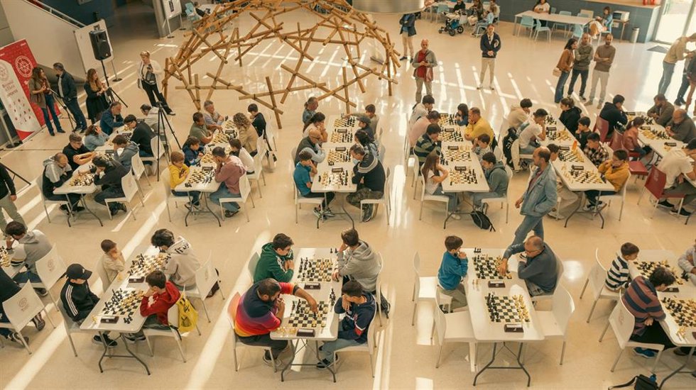 El XVII Abierto de Ajedrez de la Universidad de Huelva.