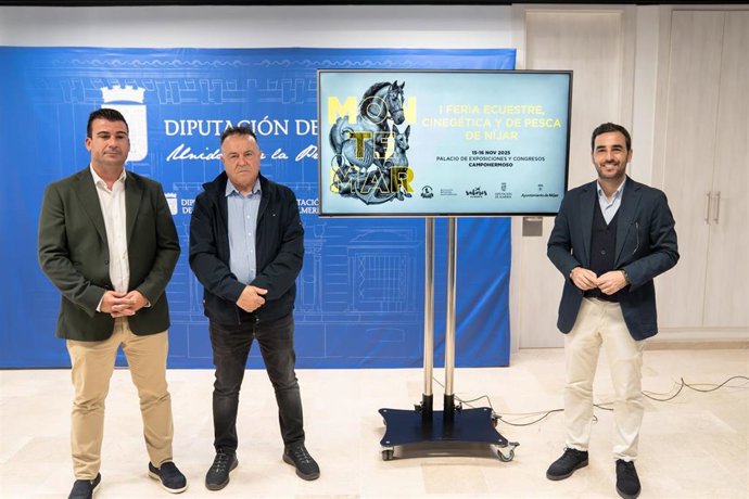 Presentación de la I Feria Ecuestre, Cinegética y de Pesca de Níjar (Almería).