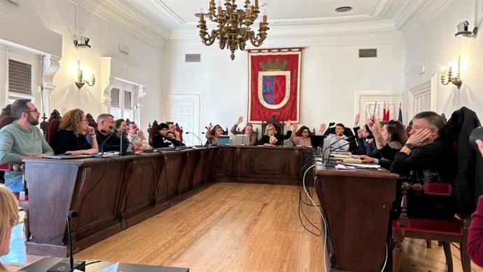 Pleno extraordinario del Ayuntamiento de Calahorra