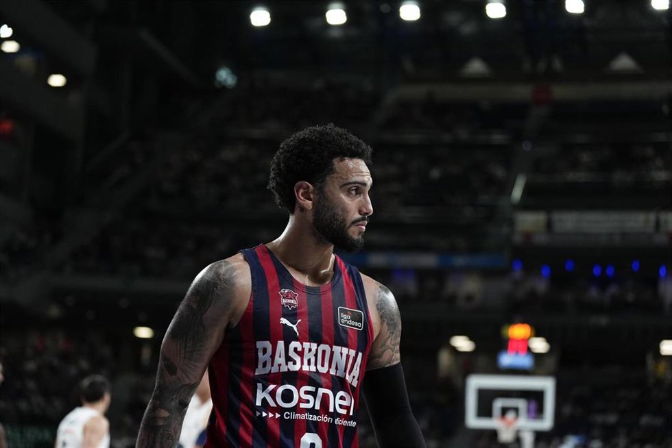Archivo - El jugador del Baskonia Markus Howard 