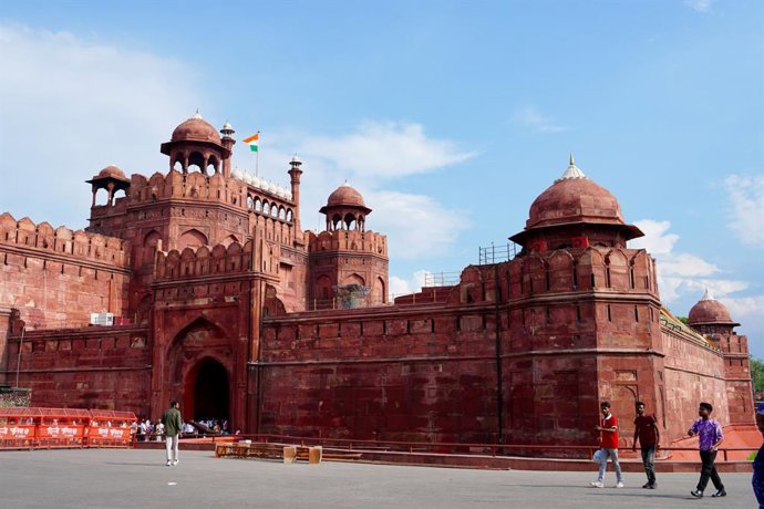 Archivo - Fotografía del Fuerte Rojo de Nueva Delhi, en India (archivo)