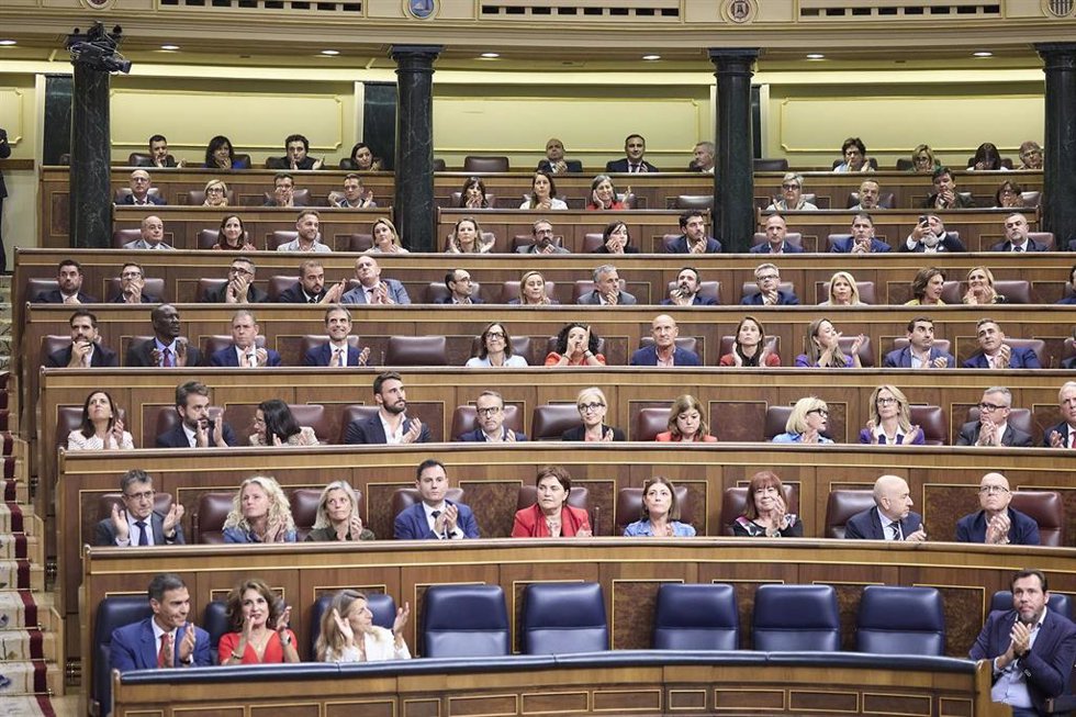 Archivo - Vista general del Congreso de los Diputados.