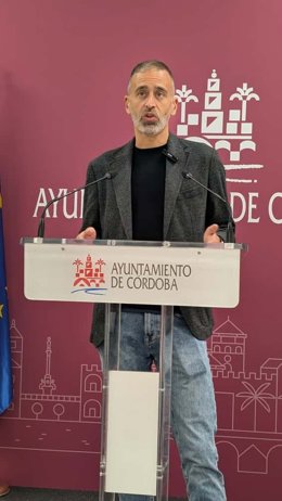 El concejal del PSOE en Córdoba Ángel Ortiz.