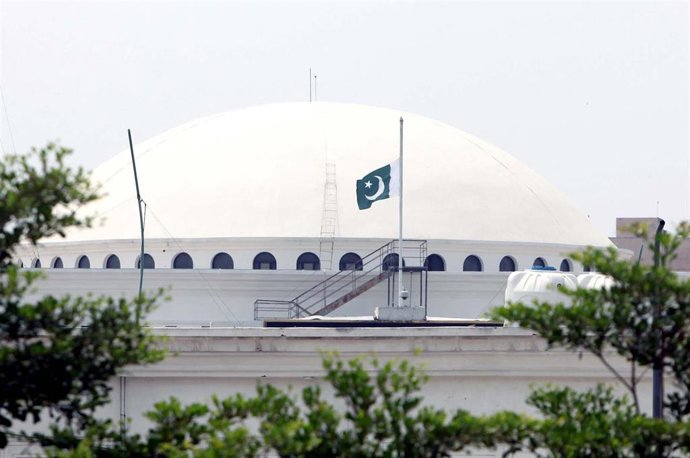 Archivo - Bandera de Pakistán