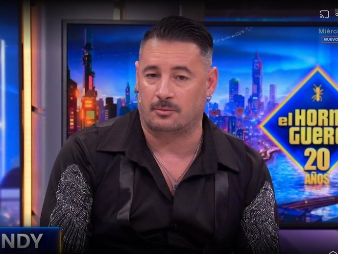 Andy Morales en su primera visita en solitario a 'El Hormiguero'