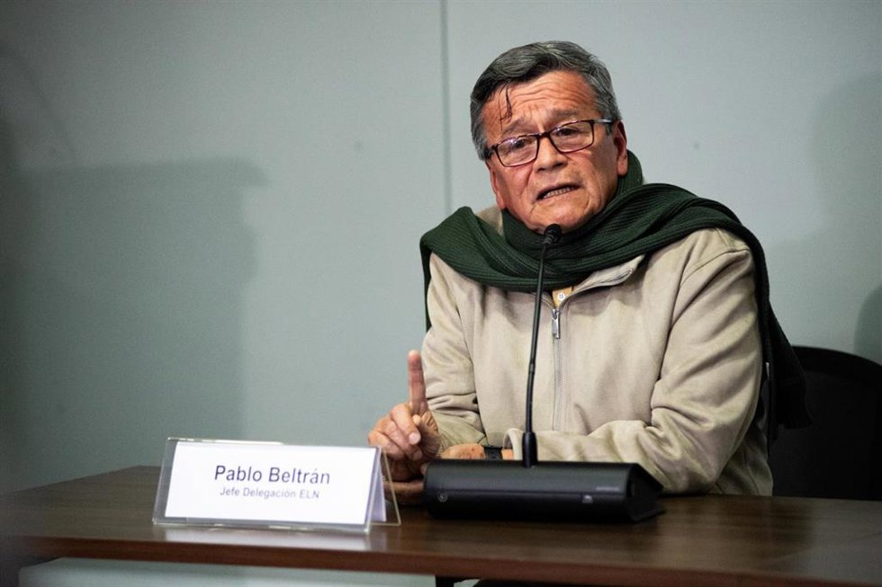 Archivo - El que fuera jefe negociador del ELN en el proceso de paz con el Gobierno colombiano, Israel Ramírez Pineda, alias 'Pablo Beltrán', es uno de los condenados