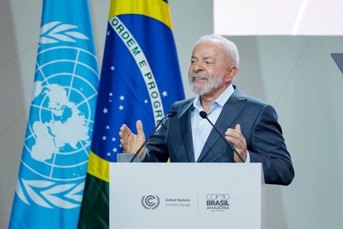 El presidente de Brasil, Luiz Inácio Lula da Silva