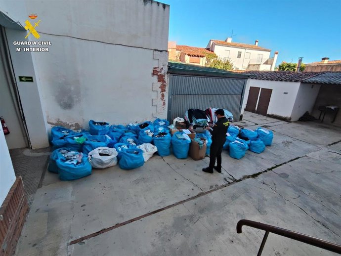 Falsificaciones interceptadas en la operación