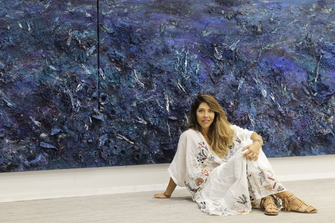 Artista Cristina Babiloni.