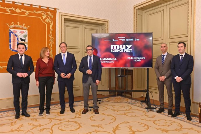 Un momento de la presentación.