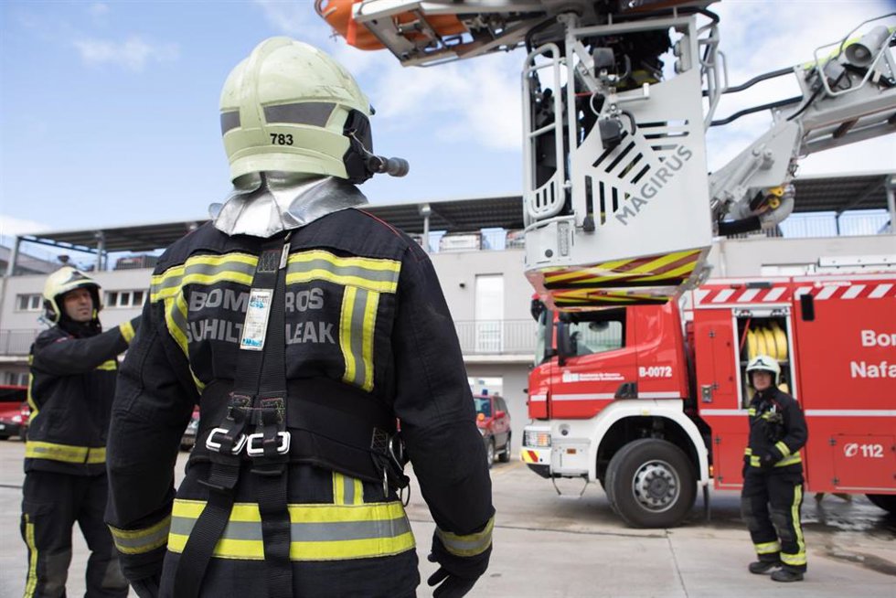 Archivo - Parque de bomberos.