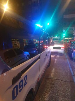 Un conductor drogado se salta un semáforo en rojo mientras veía una película en Valladolid