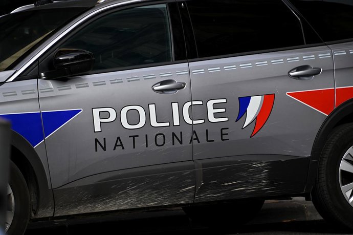 Imagem de arquivo de um veículo da polícia francesa.