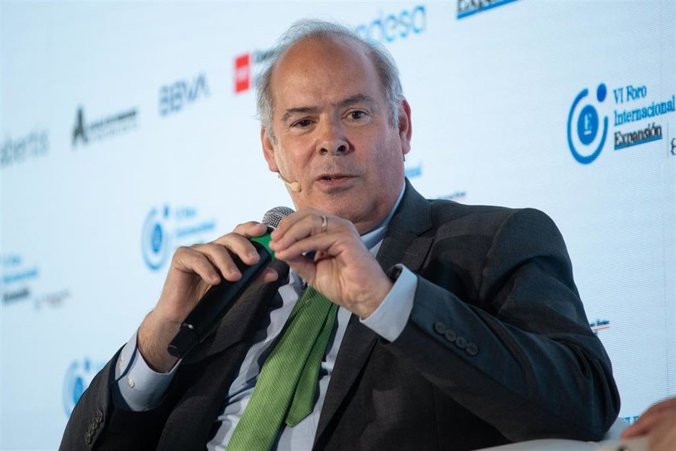 Archivo - El CEO de Iberdrola España, Mario Ruiz-Tagle, interviene durante la segunda jornada del VI Foro Internacional Expansión, en el Parador de Alcalá de Henares, a 22 de mayo de 2025, en Alcalá de Henares, Madrid (España). El foro, organizado por e