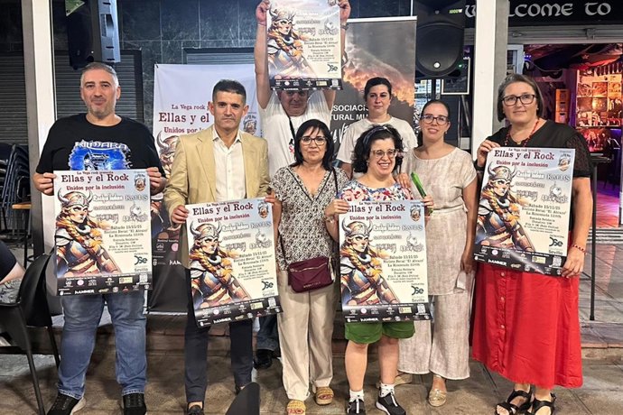 Presentación del cartel del festival 'Ellas y el Rock'