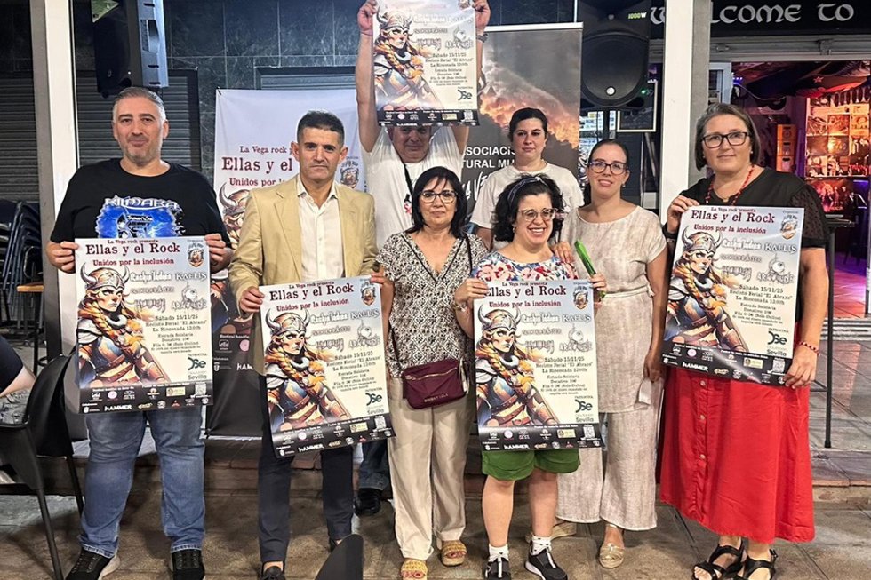 Presentación del cartel del festival 'Ellas y el Rock'