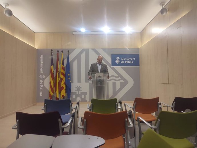 El teniente de alcalde y regidor de Urbanismo del Ayuntamiento de Palma, Óscar Fidalgo, en un comunicado.