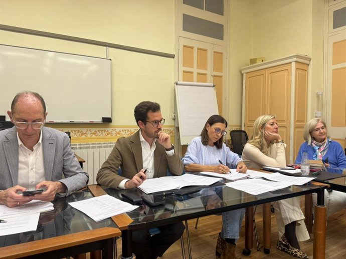 Reunión de la Mesa Municipal de Discapacidad del Ayuntamiento de Valladolid.