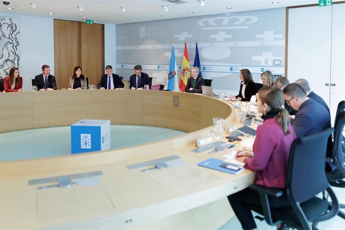 Rueda preside el Consello de la Xunta.