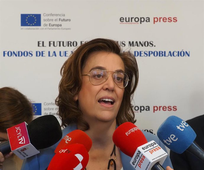 Archivo - La presidenta de la Diputación Provincial de Palencia. Foto de Archivo.