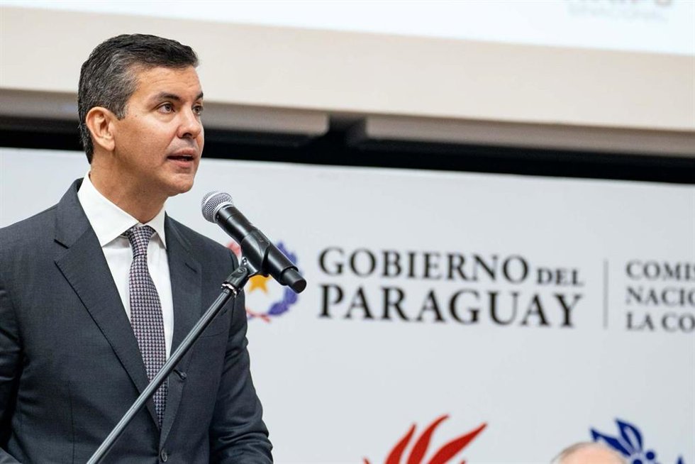 Archivo - El presidente de Paraguay, Santiago Peña.