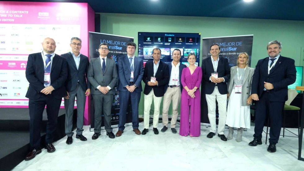 Inauguración de la XI edición de la 4K HDR Summit en la que ha participado el director general de Canal Sur, Juande Mellado.