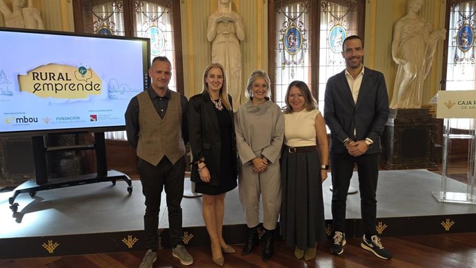 Fundación Caja Rural de Aragón, Embou y Cartv premiarán el emprendimiento innovador en el medio rural.