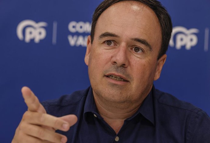 Archivo - Arxiu - El secretari general del PPCV, Juanfran Pérez Llorca.