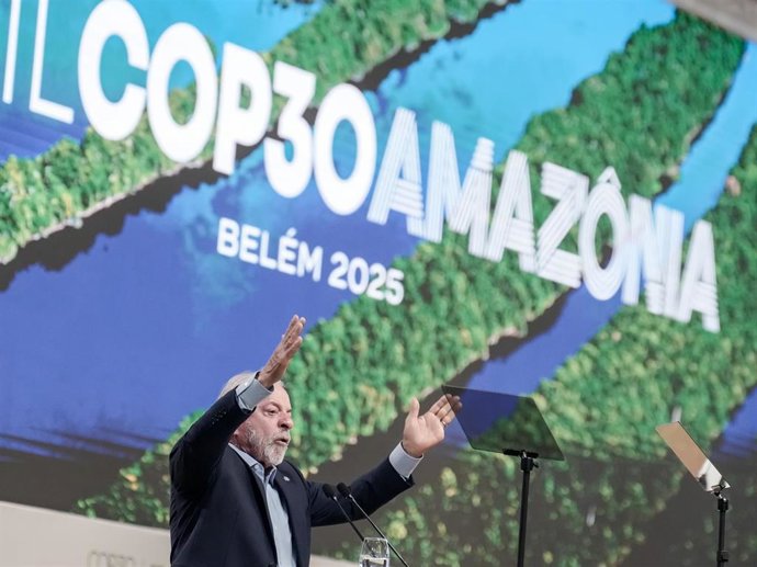 El presidente de Brasil, Luiz Inacio Lula da Silva.