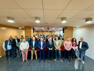 Reunión con responsables municipales sobre los planes territoriales de emergencia local.