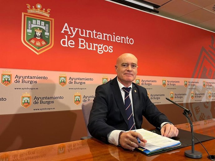El concejal de Hacienda del Ayuntamiento de Burgos.