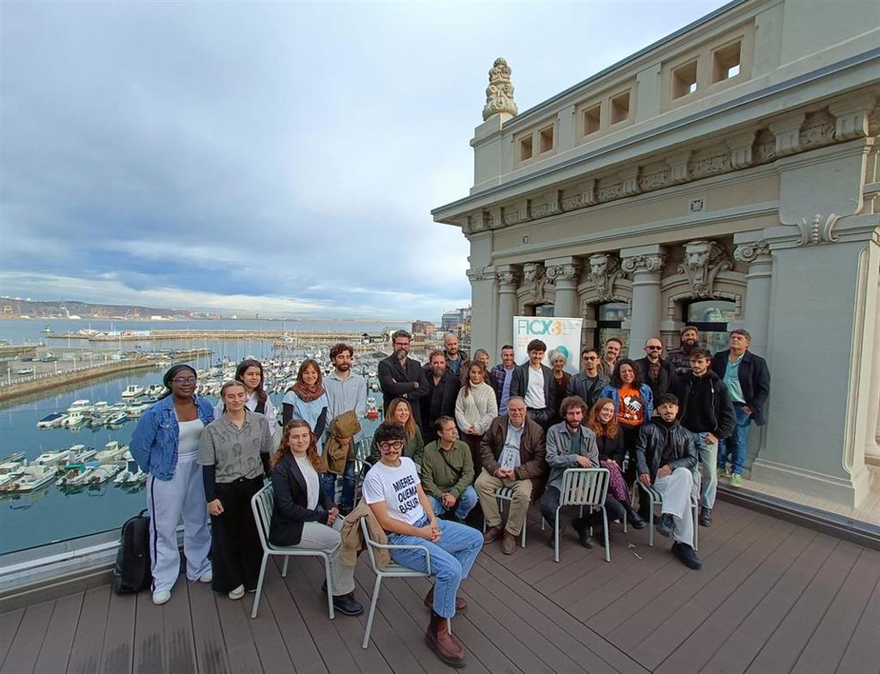 Presentación de la representación del cine asturiano de la 63 Festival Internacional de Cine de Gijón (FICX), que se celebrará del 14 al 22 de noviembre de 2025.