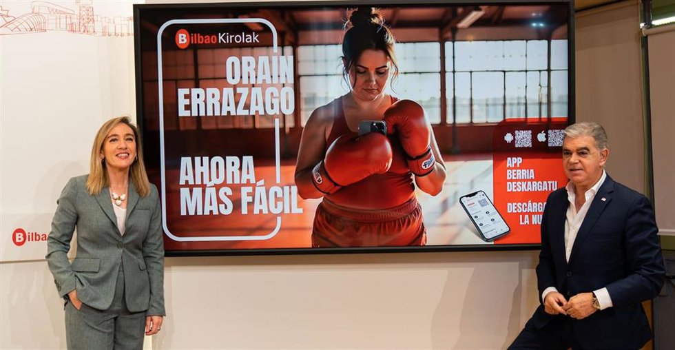 Presentación de la nueva APP de Bilbao Kirolak