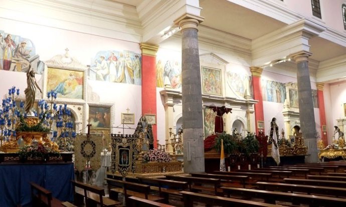 Misas, Via Crucis y conciertos homenajean esta semana los pasos que participarán en la Procesión Magna