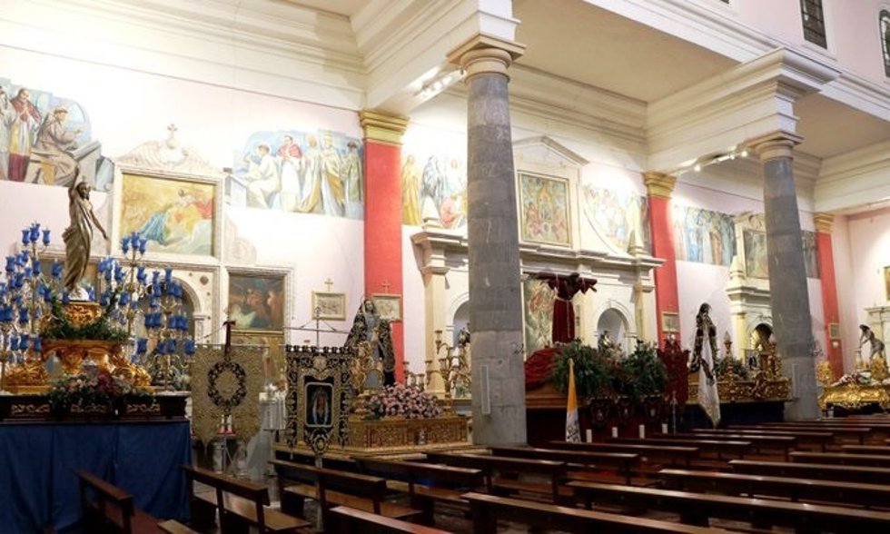 Misas, Via Crucis y conciertos homenajean esta semana los pasos que participarán en la Procesión Magna