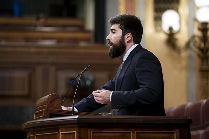 Archivo - El diputado de Vox Manuel Mariscal en una imagen de archivo.