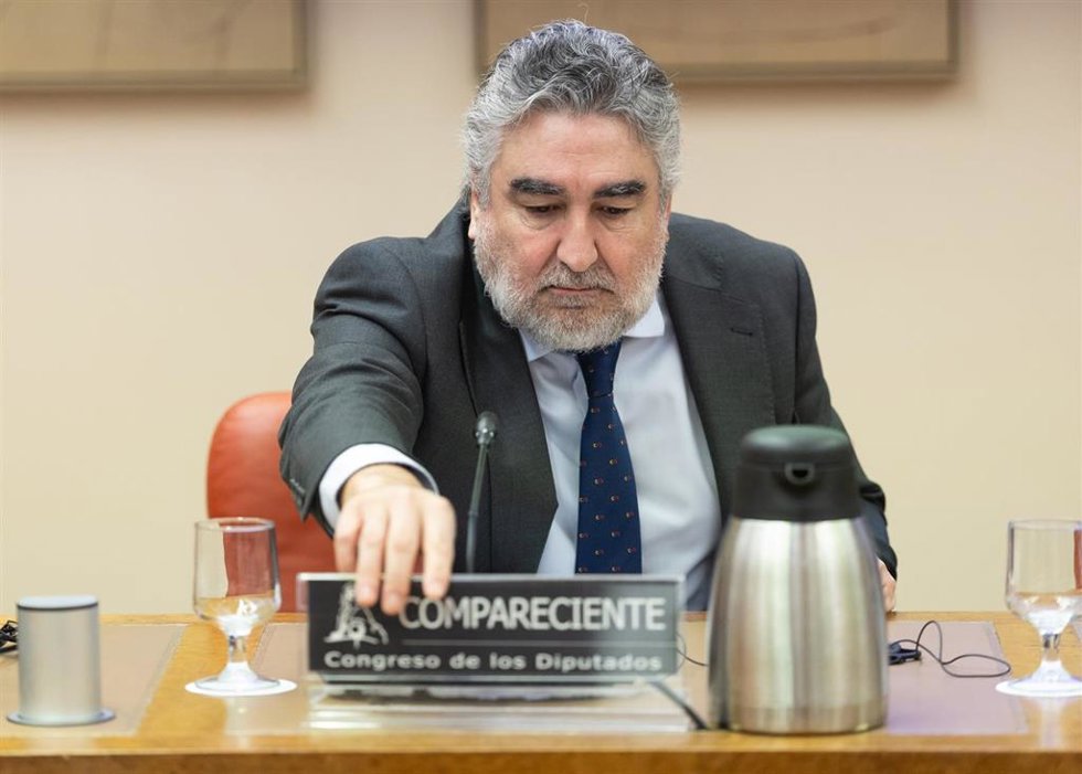 El presidente del Consejo Superior de Deportes, José Manuel Rodríguez Uribes, comparece ante la Comisión de Educación, Formación Profesional y Deportes, en el Congreso de los Diputados