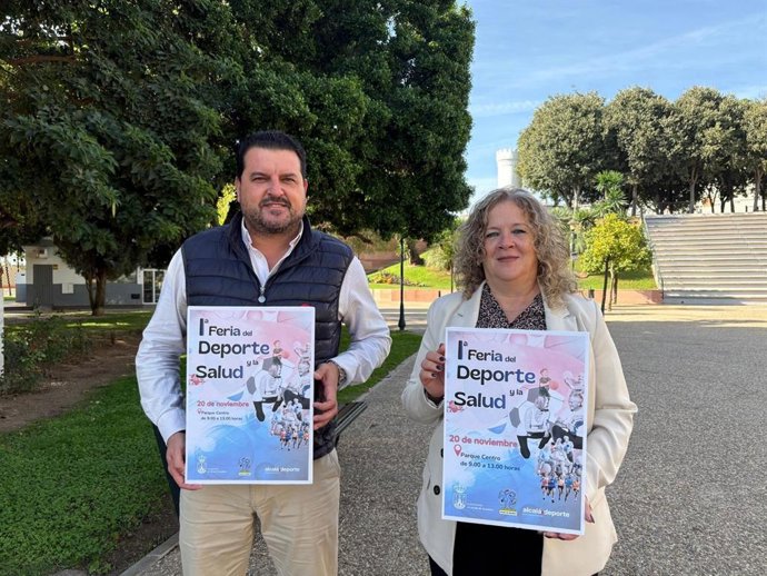 Presentación de la Feria del Deporte y la Salud en Alcalá de Guadaíra en Sevilla.
