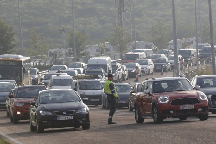 Imatge d'arxiu dels accessos a Xest pel Gran Premi