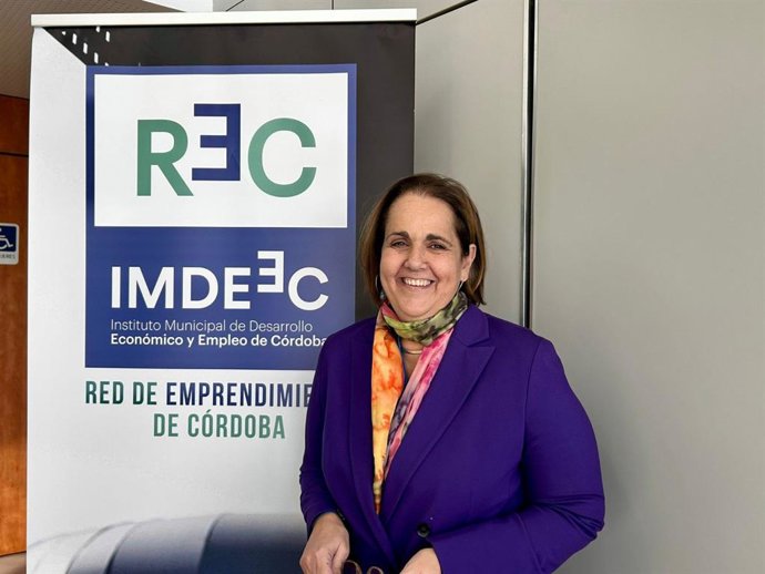 La presidenta del Instituto Municipal de Desarrollo Económico y Empleo, Blanca Torrent.