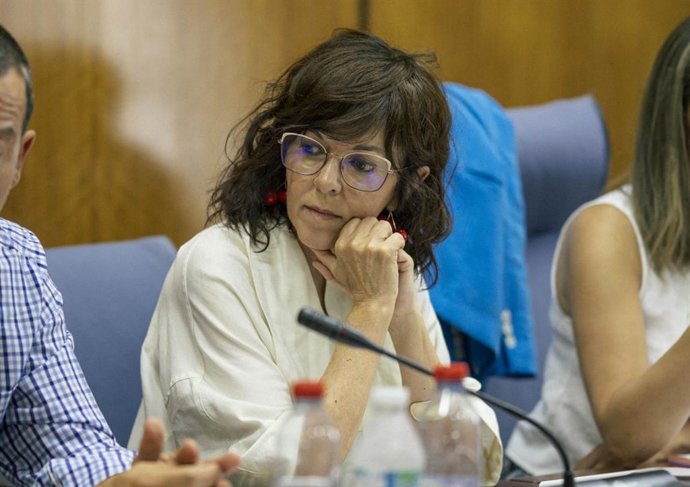 La secretaria regional de Salud y Consumo del PSOE-A, María Ángeles Prieto.